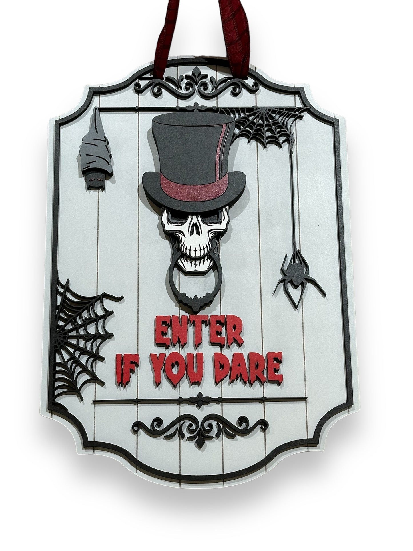 Enter If You Dare Skull