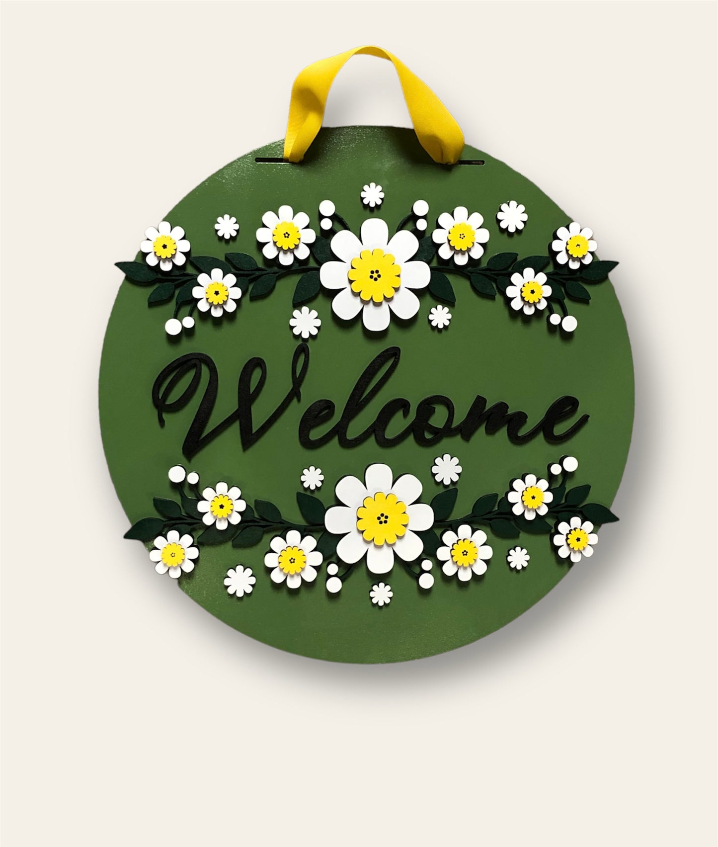 Welcome Spring Door Hanger