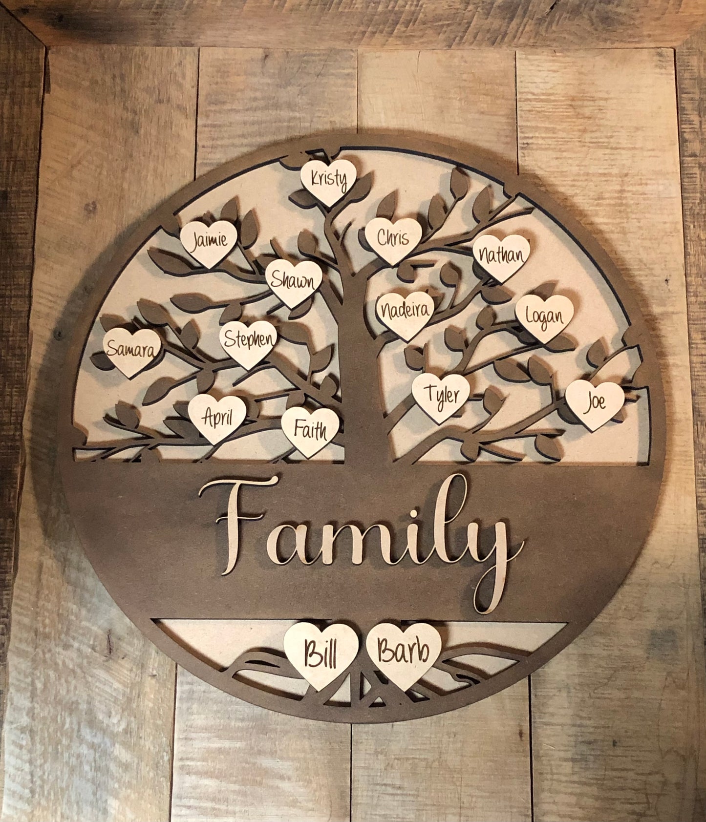 Custom Family Tree 14”