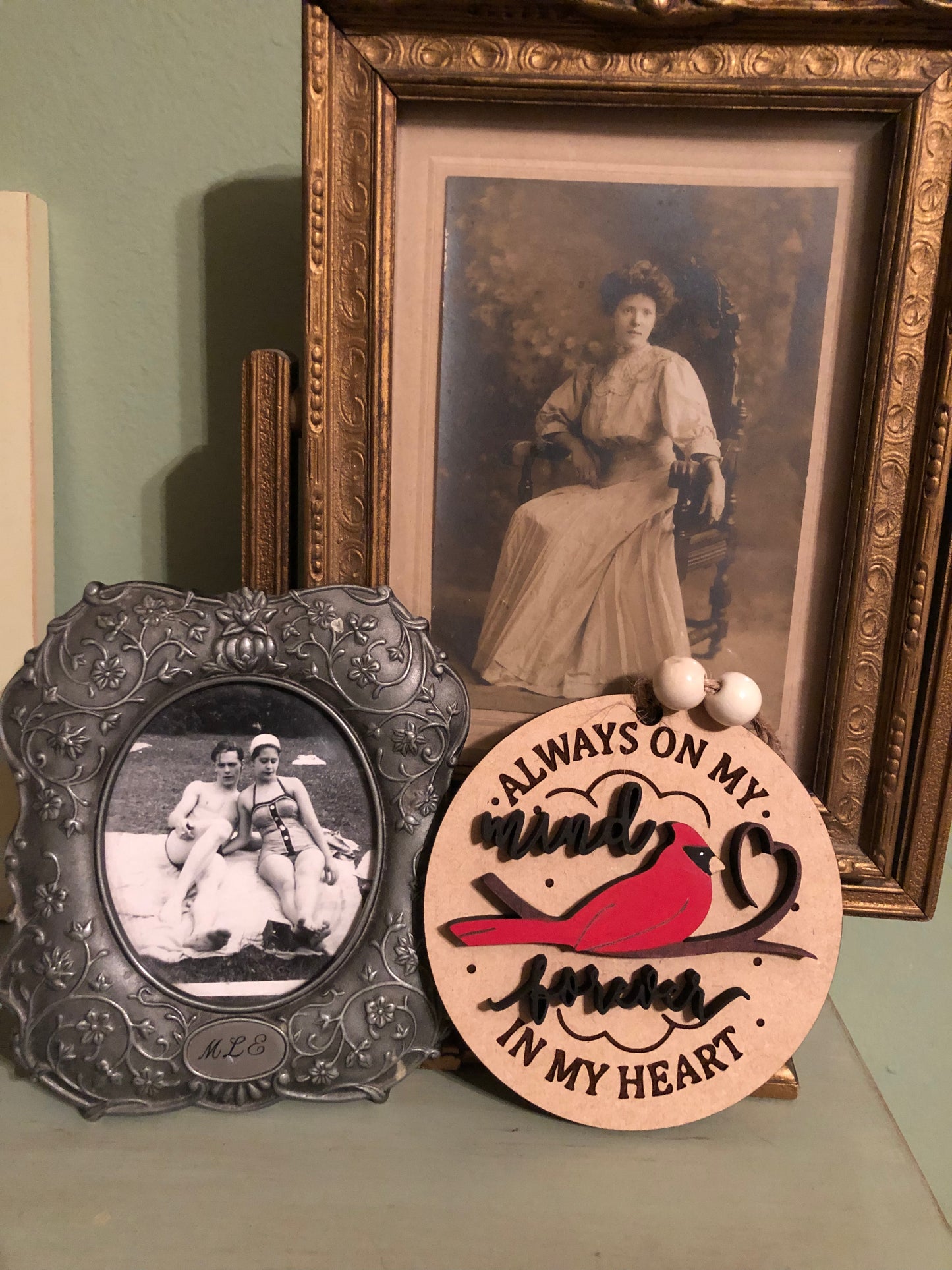 Memorial Cardinal Ornament