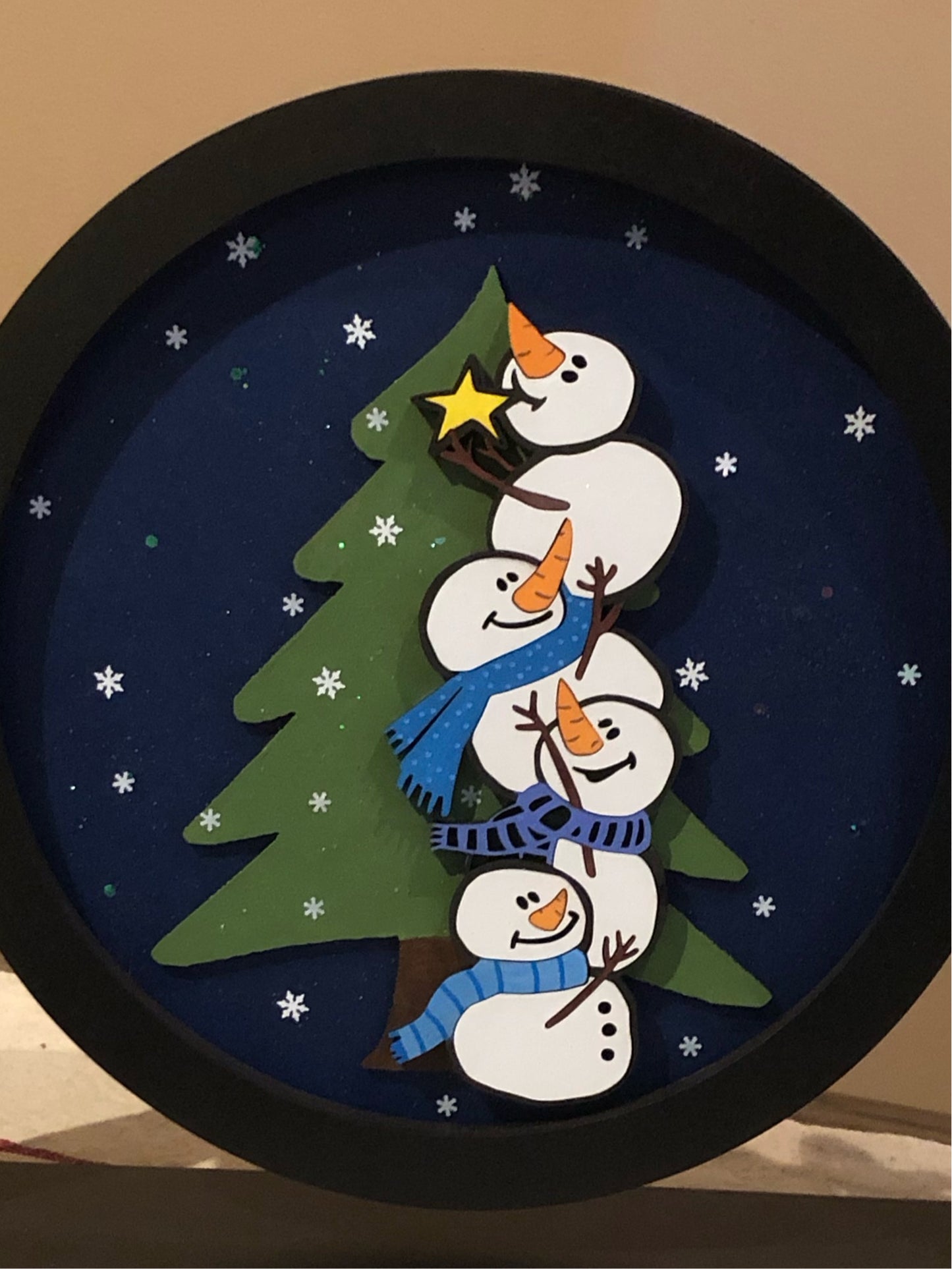 Insert/Stacked Snowmen