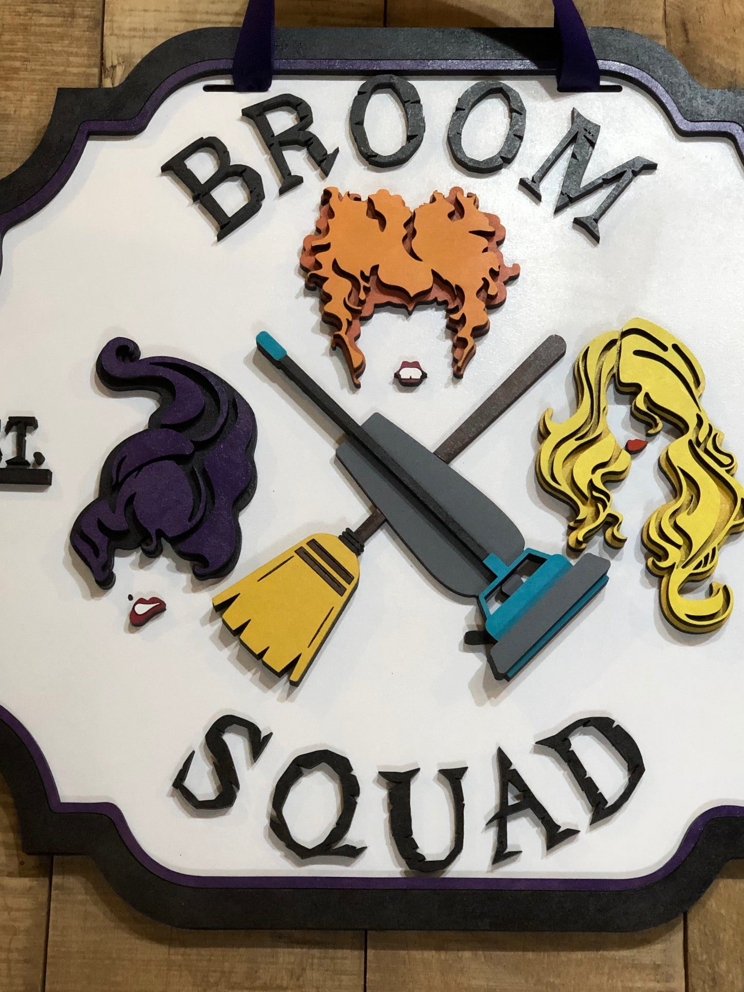 Broom Squad Door Hanger