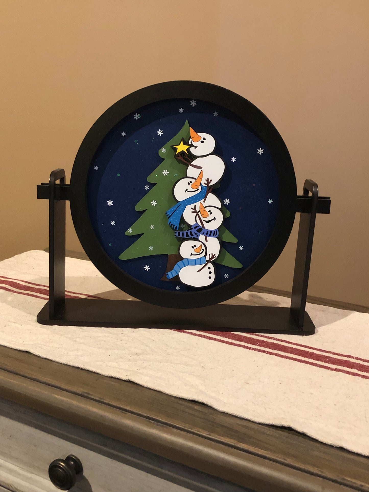 Insert/Stacked Snowmen
