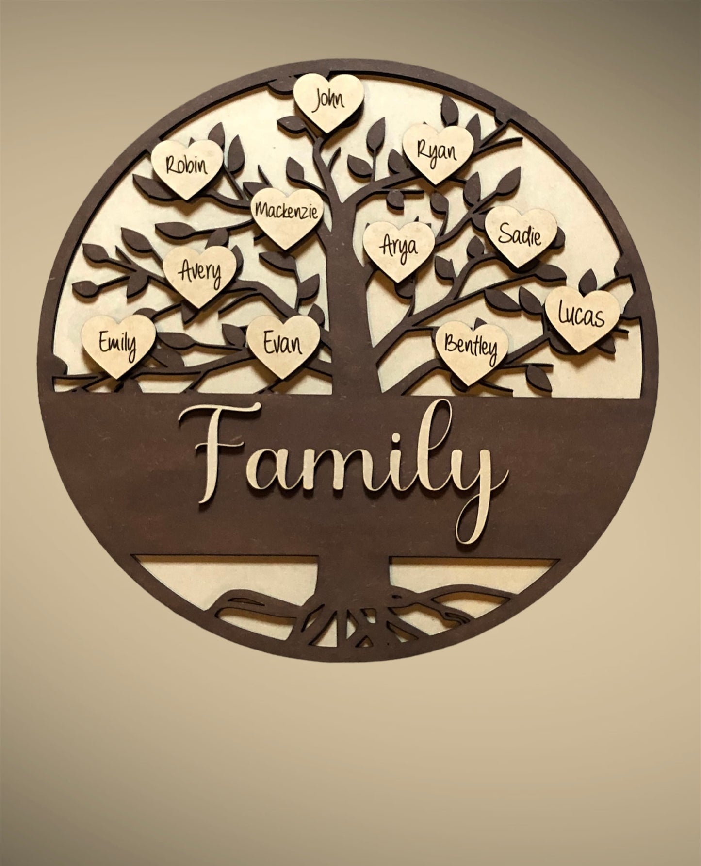 Custom Family Tree 18”