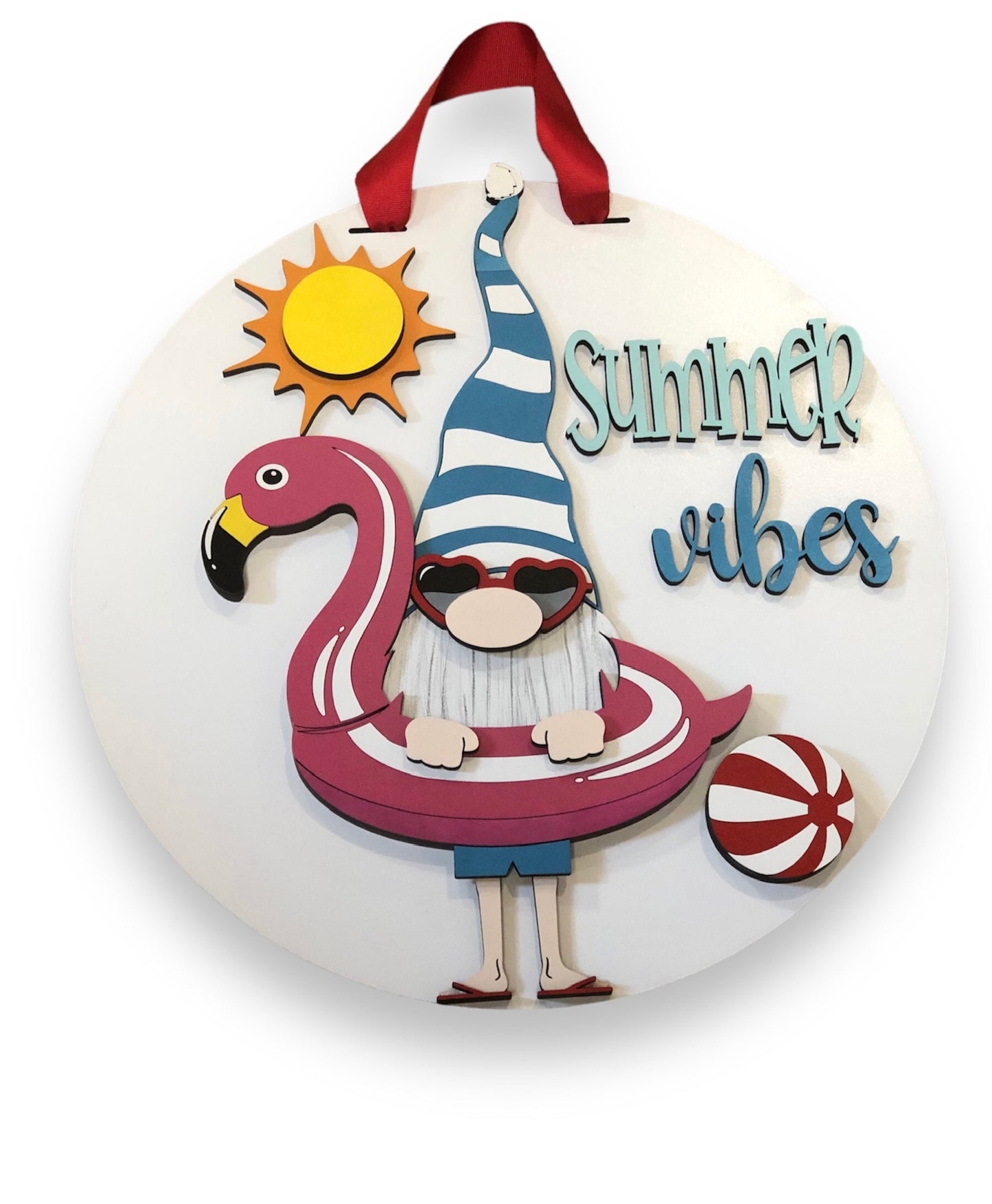 Summer Vibes Door Hanger