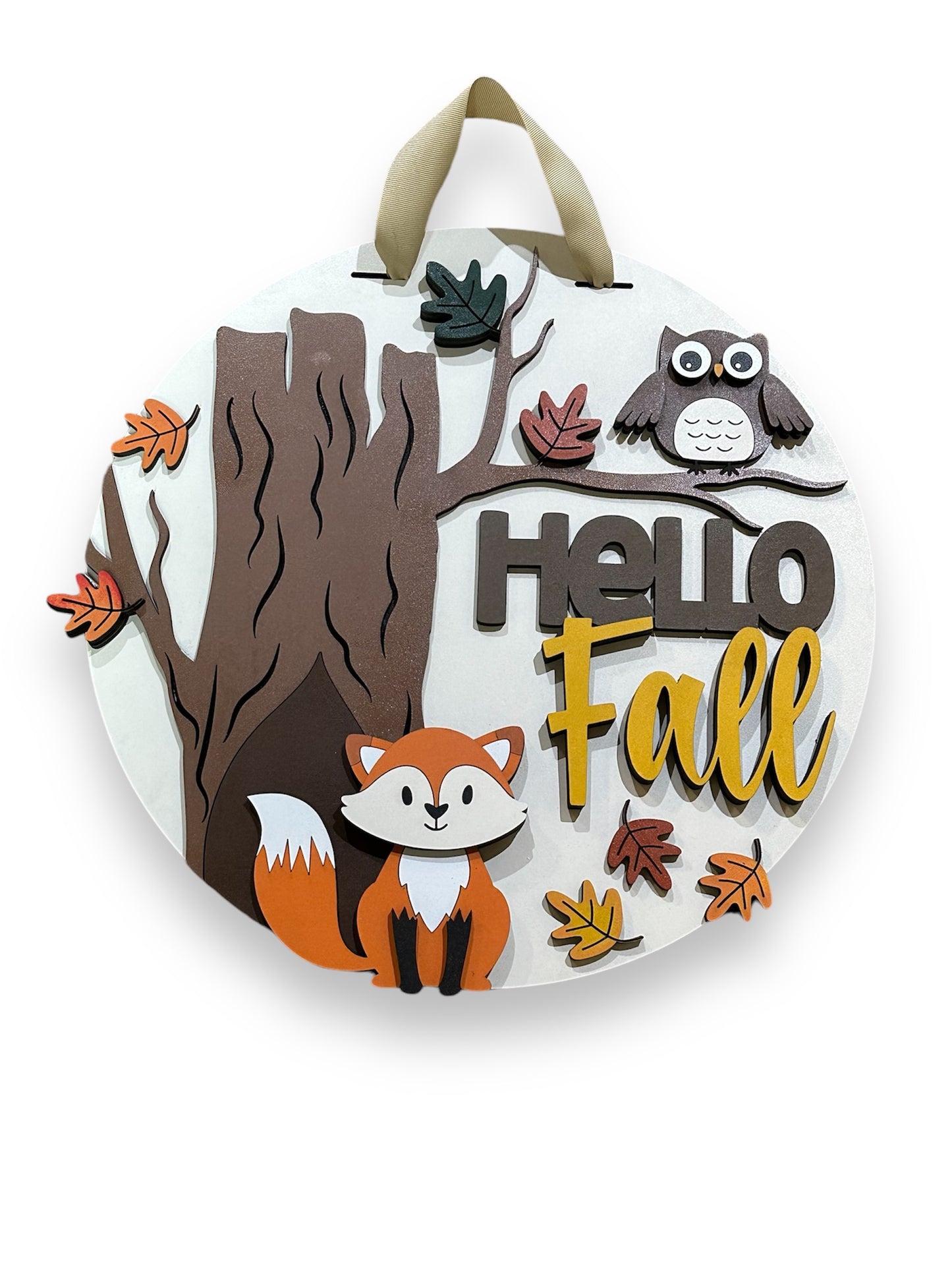 Hello Fall Fox and Owl