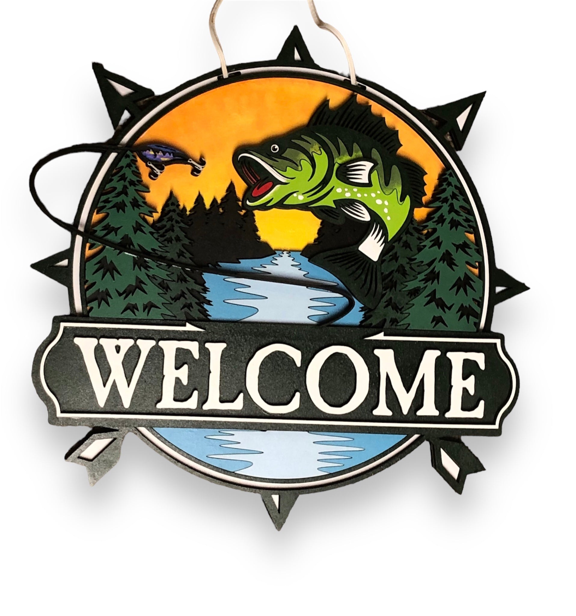 Welcome Tooffish Welcome Fishing – Stitches n Sticks