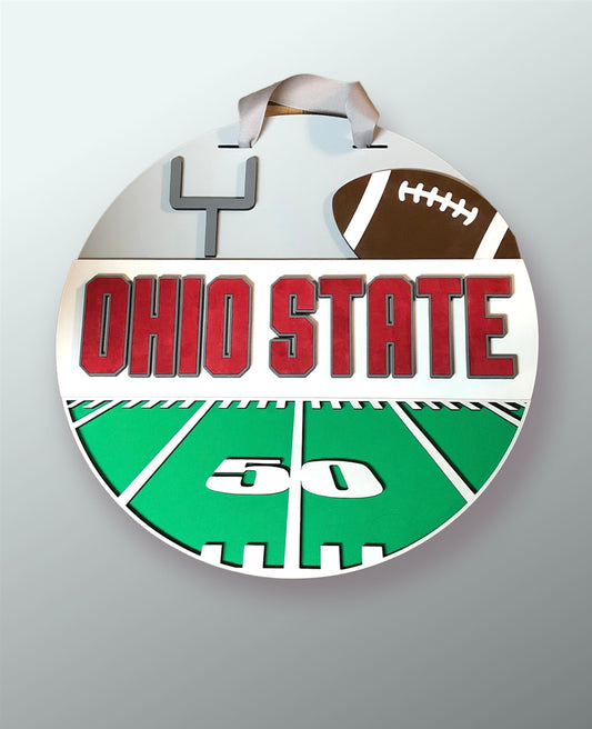 Ohio State Door Hanger